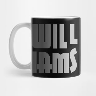 Williams, name, typography Mug